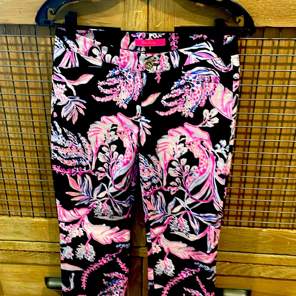 NWOT Lilly Pulitzer Kelly skinny ankle pants SZ 2